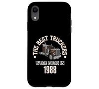 Cadeau d'anniversaire The Best Trucker Drivers Were Born in 1988 Coque pour iPhone XR