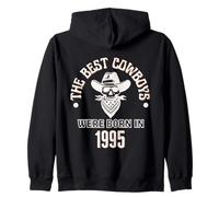 Cadeau d'anniversaire Western pour garçon Les Meilleurs Cowboys sont nés en 1995 Sweat à Capuche