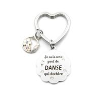 Cadeau Danse,Prof De Danse Qui Déchire,Porte Clés Danse,Merci Danse,Porte Clef Idée Cadeau Accessoire Fin Année Scolaire école Enfant élève Sport