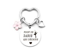 Cadeau Danse,Prof De Danse Qui Déchire,Porte Clés Danse,Porte Clef Merci Danse,Idée Cadeau Accessoire Fin Année Scolaire école Enfant élève Sport