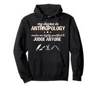 Cadeau d'anthropologue avec Citation d'anthropologie Sweat à Capuche