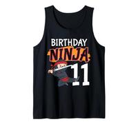 Cadeau d'art Martial 11e Anniversaire d'un Ninja de 11 Ans Débardeur