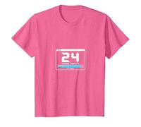 Cadeau de 24e Anniversaire : Mise à Niveau complète du Jeu T-Shirt, Enfant, Rose chiné, 2 Ans