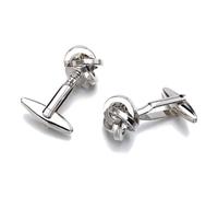 Cadeau de bijoux en acier inoxydable pour Lepton pour hommes en nœud en argent