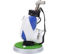 Cadeau de bureau de golf, Souvenir de golf, Set de porte-stylos, Porte-stylos de sac de golf, Set de porte-stylos de golf, Mini porte-stylos de sac de golf