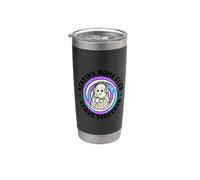 Cadeau de café rétro Ghost Staying Home Club Alone Together Gobelet isotherme en acier inoxydable double paroi