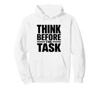 Cadeau de Campagne Pensez Avant la tâche Culture de sécurité au Travail Sweat à Capuche