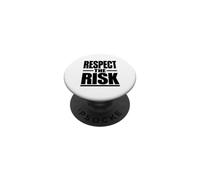 Cadeau de Campagne Respectez Le Risque, santé et sécurité au Travail PopSockets PopGrip Adhésif