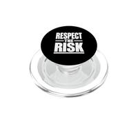 Cadeau de Campagne Respectez Le Risque, santé et sécurité au Travail PopSockets PopGrip pour MagSafe