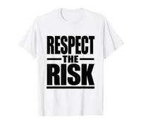 Cadeau de Campagne Respectez Le Risque, santé et sécurité au Travail T-Shirt Graphique avec Valeur