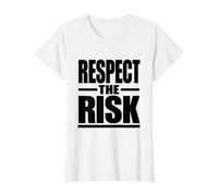 Cadeau de Campagne Respectez Le Risque, santé et sécurité au Travail T-Shirt Graphique avec Valeur