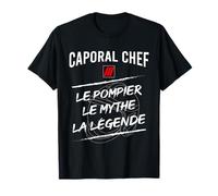 Cadeau de chef caporal dans les pompiers T-Shirt