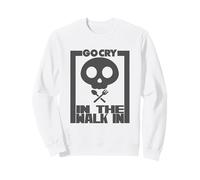 Cadeau de Chef Go Cry in The Walk in Culinary Artist Cooking Chef Sweatshirt
