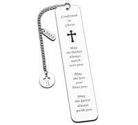 Cadeau de confirmation 2025 pour adolescentes, filles, garçons, cadeaux chrétiens pour enfants, cadeaux de baptême pour filleul chrétien, filleule, filleule catholique, cadeaux de confirmation pour
