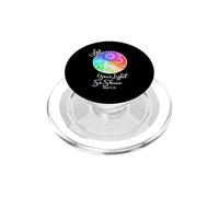 Cadeau de culte chrétien Loup Arc-en-Ciel Laissez Votre lumière Briller PopSockets PopGrip pour MagSafe