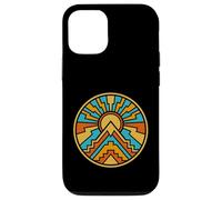 Cadeau de Culture amérindienne autochtone Sun Mountain Coque pour iPhone 12/12 Pro