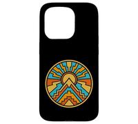 Cadeau de Culture amérindienne autochtone Sun Mountain Coque pour iPhone 15 Pro