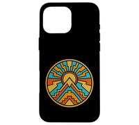 Cadeau de Culture amérindienne autochtone Sun Mountain Coque pour iPhone 16 Pro Max