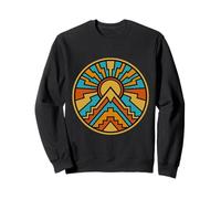 Cadeau de Culture amérindienne autochtone Sun Mountain Sweatshirt