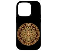 Cadeau de Culture Indienne autochtone Indienne aztèque Soleil Coque pour iPhone 14 Pro