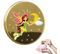 Cadeau de dent perdue,Pièce-cadeau de fée des dents de conception de dent de conte de fées | Récompense multifonctionnelle drôle de dent tombée pour enfant