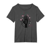Cadeau de fête de Mariage pour Femme droitier T-Shirt, Femme Grandes Tailles, Chiné Foncé, 6X
