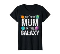 Cadeau de fête des mères « Best Mum in The Galaxy » T-Shirt Graphique avec Valeur