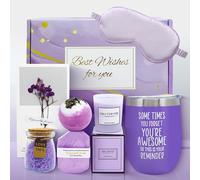 Cadeau de fête des mères pour femme, cadeau lavande pour elle, idée cadeau pour maman, meilleure amie, sœur, spa de détente, cadeau de soins pour elle, cadeau d'anniversaire de Saint-Valentin pour