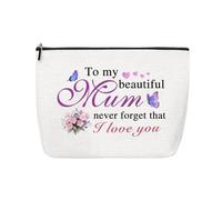 Cadeau de fête des mères pour maman, cadeau d'anniversaire pour mère, maman, trousse de maquillage cadeau pour maman, cadeau de départ à la retraite pour maman, Mum
