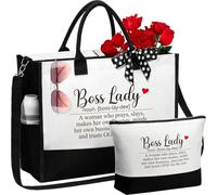 Cadeau de fête des patrons pour elle, femme, idée de cadeau cool pour patron, femme, cadeau amusant pour femme, meilleur patron, cadeau d'anniversaire, de Noël, d'adieu pour femme, blanc