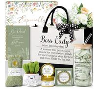 Cadeau de fête des patrons pour femme, cadeau de remerciement unique pour femme, cadeau de remerciement, de Noël, d'anniversaire pour patron, cadeau de départ avec sac fourre-tout en toile