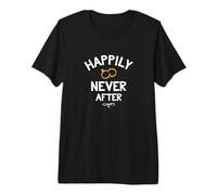 Cadeau de fête « Happily Never After Fun Divorce » T-Shirt Haut de Gamme