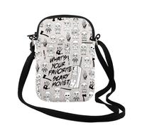 Cadeau de film d'horreur « What's Your Favorite Scary Movie Crossbody Bag » - Cadeau amusant pour fille, Scary Movie Cr UK, 0