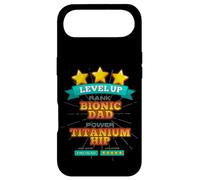 Cadeau de guérison Level Up Bionic Dad pour la Chirurgie de la Hanche Coque pour iPhone Air