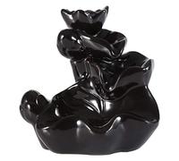 Cadeau de Juillet Encensoir en céramique, Porte-encens à refoulement Cascade Brûleur d'encens, Support encensoir décor à la Maison