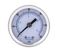 Manomètre BSPT 0-60 psi 0-4 bar 1/8" BSPT Manomètre pour eau, air, huile