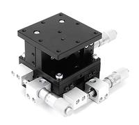 Cadeau de Juillet Plate-forme de découpage linéaire d'étape 60 xMable de coulissement de réglage de plate-forme linéaire manuelle