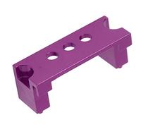 Cadeau de Juillet Support de servo RC, Support de Direction RC en Alliage d'aluminium pour Voiture RC pour Voiture 144001 1/14 RC(Purple)