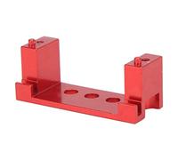 Cadeau de Juillet Support de servo RC, Support de Direction RC en Alliage d'aluminium pour Voiture RC pour Voiture 144001 1/14 RC(Red)