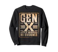 Cadeau de la Génération X Lots of Memories No Evidence Sweatshirt