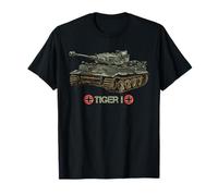 Cadeau de la Seconde Guerre mondiale Vintage Tank Tiger I T-Shirt