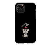 Cadeau de Lancer de Hache pour Femme I Stick Axes Competitive League Coque pour iPhone 11 Pro