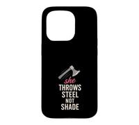 Cadeau de Lancer de Hache pour Femme I Stick Axes Competitive League Coque pour iPhone 15 Pro