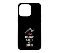 Cadeau de Lancer de Hache pour Femme I Stick Axes Competitive League Coque pour iPhone 15 Pro Max