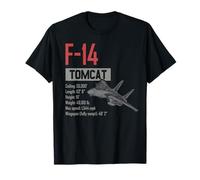 Cadeau de l'aviation militaire F-14 Tomcat Fighter Jet T-Shirt