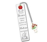 Cadeau De L'enseignant Marque-Pages,Cadeaux Pour Enseignantscadeaux Pour Les Enseignants,Atsem,Cadeau Maitresse D'école,Marque-Pages,Cadeaux Professeur,Maitresse Graduation D'école Fin D'année (1)