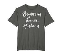 Cadeau de mariage du marié, pas petit ami, fiancé, mari mari T-Shirt