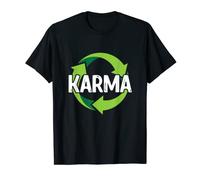 Cadeau de méditation recyclable pour le karma T-Shirt