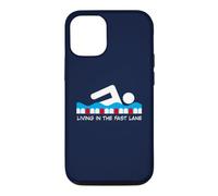 Cadeau de Natation Living in The Fast Lane Coque pour iPhone 12/12 Pro