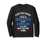 Cadeau De Noël Drôle Pour Homme Beau Gosse Aurelien Humour Manche Longue